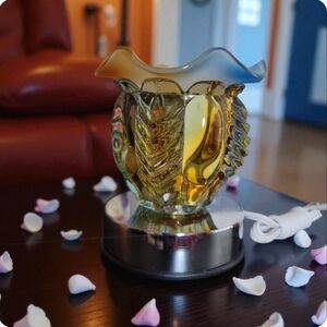 Colorful Glass Electric Wax Warmer